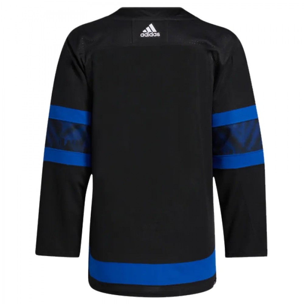 Men's Toronto Maple Leafs x drew house adidas Black&Blue Alternate Blank Jersey-Pro Kit Vault | Brand New 26/27 Sports Jerseys